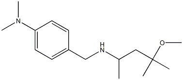 4-{[(4-methoxy-4-methylpentan-2-yl)amino]methyl}-N,N-dimethylaniline