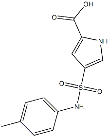 4-{[(4-methylphenyl)amino]sulfonyl}-1H-pyrrole-2-carboxylic acid