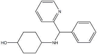 4-{[phenyl(pyridin-2-yl)methyl]amino}cyclohexan-1-ol|