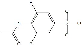 4-acetamido-3,5-difluorobenzene-1-sulfonyl chloride