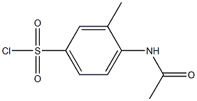 4-acetamido-3-methylbenzene-1-sulfonyl chloride Structure