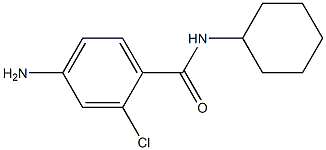 4-amino-2-chloro-N-cyclohexylbenzamide Structure