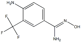 4-amino-N'-hydroxy-3-(trifluoromethyl)benzenecarboximidamide Structure