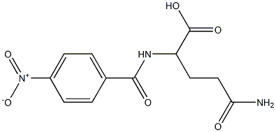 4-carbamoyl-2-[(4-nitrophenyl)formamido]butanoic acid Structure