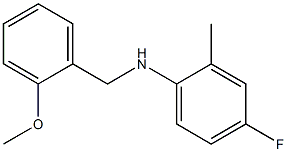 4-fluoro-N-[(2-methoxyphenyl)methyl]-2-methylaniline