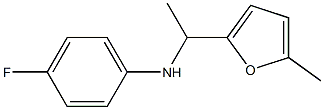  4-fluoro-N-[1-(5-methylfuran-2-yl)ethyl]aniline