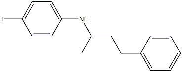 4-iodo-N-(4-phenylbutan-2-yl)aniline