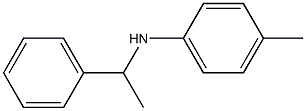 4-methyl-N-(1-phenylethyl)aniline 化学構造式