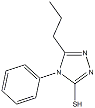 4-phenyl-5-propyl-4H-1,2,4-triazole-3-thiol