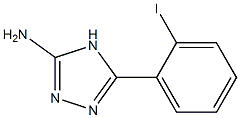 5-(2-iodophenyl)-4H-1,2,4-triazol-3-amine Struktur