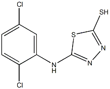 5-[(2,5-dichlorophenyl)amino]-1,3,4-thiadiazole-2-thiol Structure