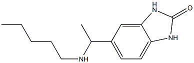 5-[1-(pentylamino)ethyl]-2,3-dihydro-1H-1,3-benzodiazol-2-one