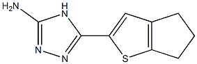 5-{4H,5H,6H-cyclopenta[b]thiophen-2-yl}-4H-1,2,4-triazol-3-amine