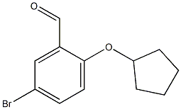  5-bromo-2-(cyclopentyloxy)benzaldehyde
