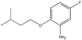 5-fluoro-2-(3-methylbutoxy)aniline