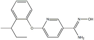 6-(2-sec-butylphenoxy)-N'-hydroxypyridine-3-carboximidamide