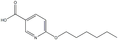 6-(hexyloxy)pyridine-3-carboxylic acid Structure