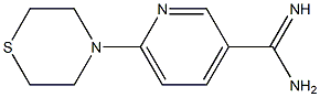 6-(thiomorpholin-4-yl)pyridine-3-carboximidamide