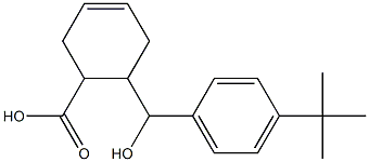 6-[(4-tert-butylphenyl)(hydroxy)methyl]cyclohex-3-ene-1-carboxylic acid