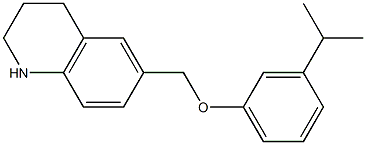 6-[3-(propan-2-yl)phenoxymethyl]-1,2,3,4-tetrahydroquinoline