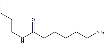 6-amino-N-butylhexanamide,,结构式