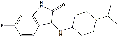 6-fluoro-3-{[1-(propan-2-yl)piperidin-4-yl]amino}-2,3-dihydro-1H-indol-2-one