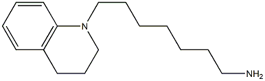 7-(1,2,3,4-tetrahydroquinolin-1-yl)heptan-1-amine 结构式