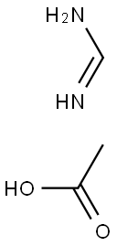 acetic acid methanimidamide 结构式