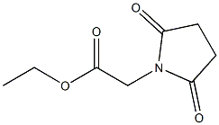 ethyl 2-(2,5-dioxopyrrolidin-1-yl)acetate,,结构式