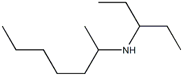 heptan-2-yl(pentan-3-yl)amine Structure