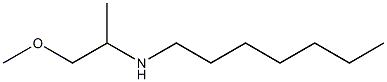 heptyl(1-methoxypropan-2-yl)amine Structure