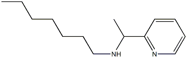 heptyl[1-(pyridin-2-yl)ethyl]amine 结构式
