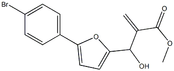 methyl 2-{[5-(4-bromophenyl)furan-2-yl](hydroxy)methyl}prop-2-enoate