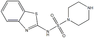 N-(1,3-benzothiazol-2-yl)piperazine-1-sulfonamide