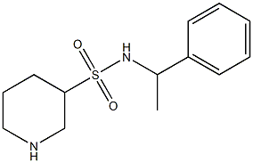  N-(1-phenylethyl)piperidine-3-sulfonamide