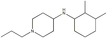 N-(2,3-dimethylcyclohexyl)-1-propylpiperidin-4-amine Structure