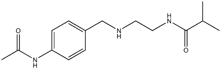N-(2-{[(4-acetamidophenyl)methyl]amino}ethyl)-2-methylpropanamide