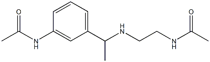 N-(2-{[1-(3-acetamidophenyl)ethyl]amino}ethyl)acetamide