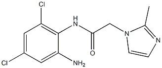 N-(2-amino-4,6-dichlorophenyl)-2-(2-methyl-1H-imidazol-1-yl)acetamide