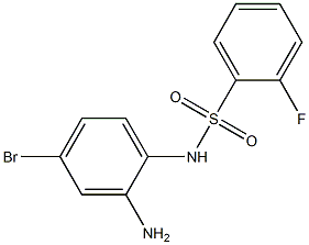 N-(2-amino-4-bromophenyl)-2-fluorobenzene-1-sulfonamide