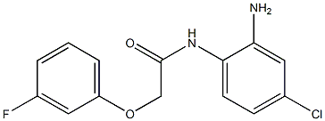 N-(2-amino-4-chlorophenyl)-2-(3-fluorophenoxy)acetamide Structure