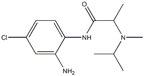 N-(2-amino-4-chlorophenyl)-2-[isopropyl(methyl)amino]propanamide