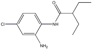 N-(2-amino-4-chlorophenyl)-2-ethylbutanamide 结构式