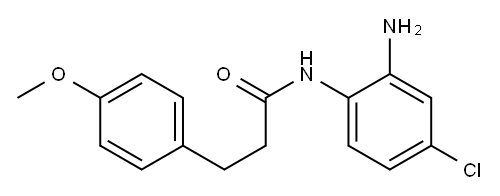 N-(2-amino-4-chlorophenyl)-3-(4-methoxyphenyl)propanamide