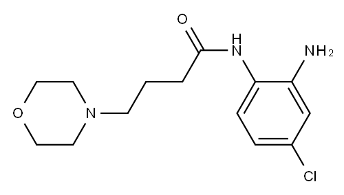 N-(2-amino-4-chlorophenyl)-4-morpholin-4-ylbutanamide