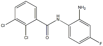 N-(2-amino-4-fluorophenyl)-2,3-dichlorobenzamide Struktur