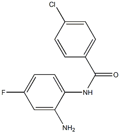 N-(2-amino-4-fluorophenyl)-4-chlorobenzamide Structure