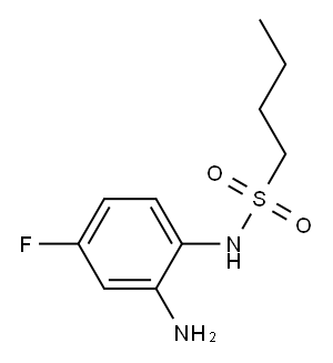 N-(2-amino-4-fluorophenyl)butane-1-sulfonamide