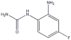 N-(2-amino-4-fluorophenyl)urea Struktur