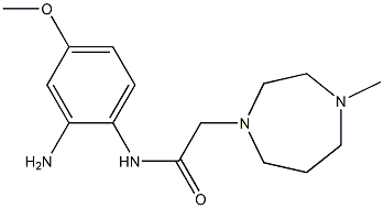 N-(2-amino-4-methoxyphenyl)-2-(4-methyl-1,4-diazepan-1-yl)acetamide